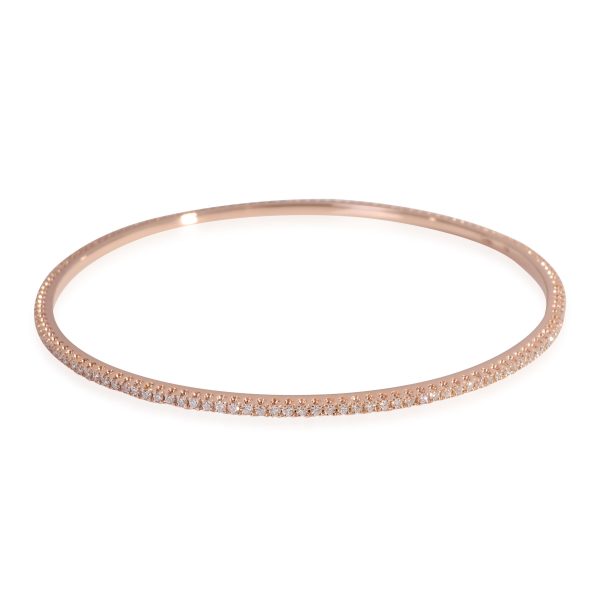 La Reina Diamond Bangle in 18k Rose Gold 1 CTW La Reina Diamond Bangle in 18k Rose Gold 1 CTW