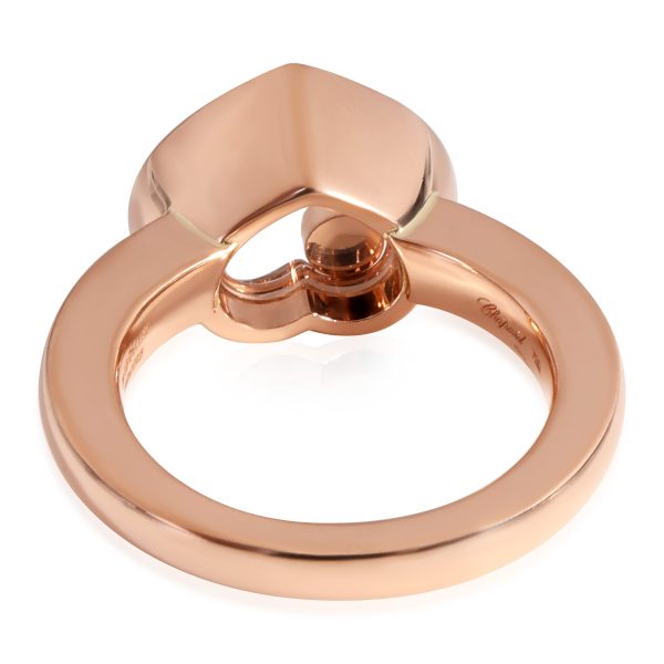 Ring Rose Gold Chopard Happy Diamonds Ring in 18K Rose Gold 024 CTW