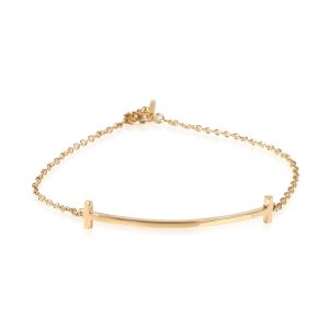 Tiffany T Smile Bracelet in 18K Yellow Gold