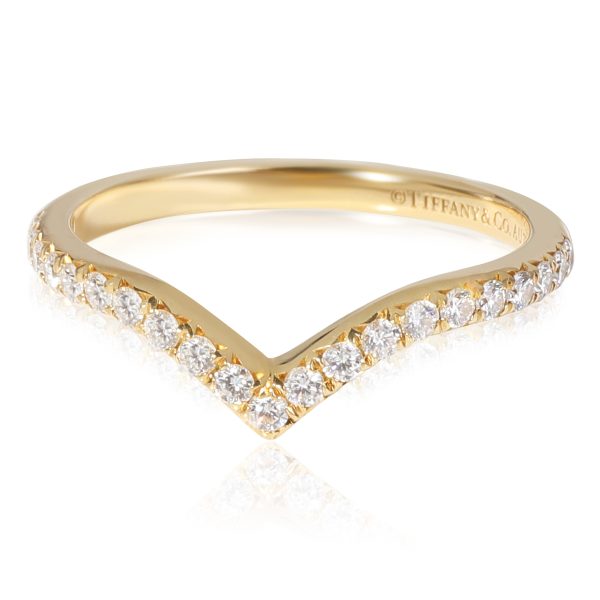 Tiffany Co Soleste Diamond Band in 18K Yellow Gold 017 CTW Tiffany Co Soleste Diamond Band in 18K Yellow Gold 017 CTW