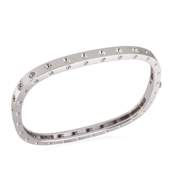 118395 av 4db845c6 becf 4b63 a234 fc6f91fdd281 Roberto Coin Poi Mois Diamond Bangle in 18k White Gold 007 CTW