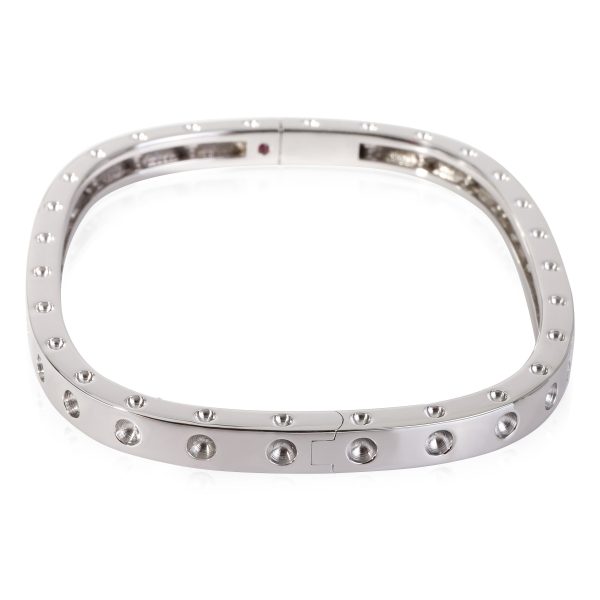 118395 sv ae4cf71f bf19 443a bc9f 3b5f58c1db1a Roberto Coin Poi Mois Diamond Bangle in 18k White Gold 007 CTW