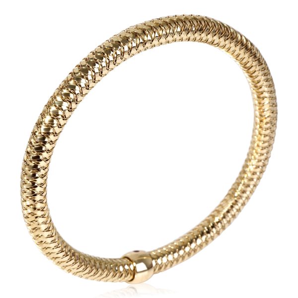 118397 pv Roberto Coin Primavera Flex Bracelet in 18k Yellow Gold