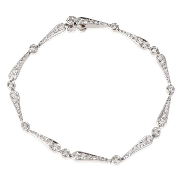 Tiffany Co Jazz Diamond Bracelet in Platinum 170 CTW Tiffany Co Jazz Diamond Bracelet in Platinum 170 CTW