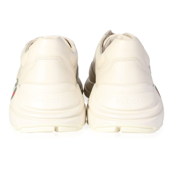 118763 bv Gucci Gucci Rhython Leather Sneaker Logo 12 UK