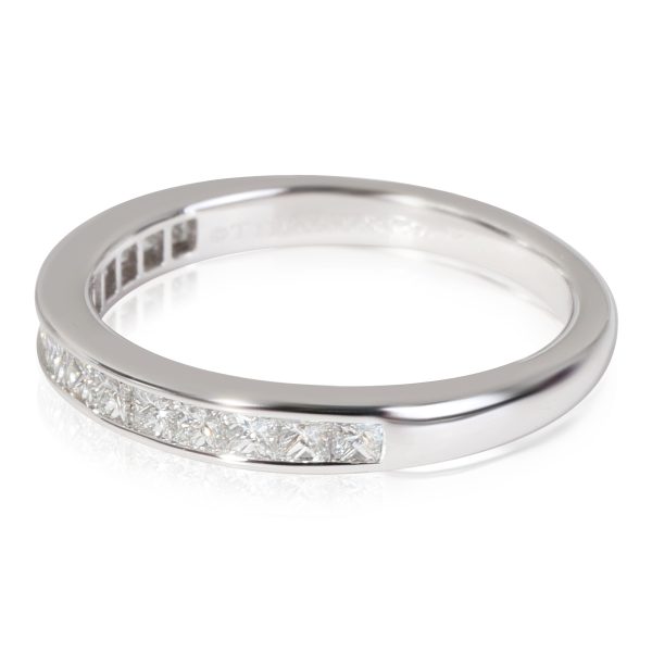 Wedding Band Platinum Tiffany Co Diamond Wedding Band in 950 Platinum 039 CTW