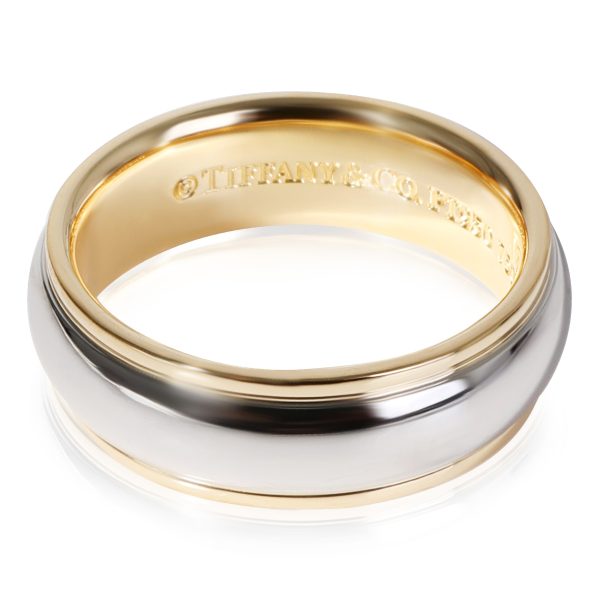 Tiffany Co 6 mm Wedding Band in 18k Yellow GoldPlatinum Tiffany Co 6 mm Wedding Band in 18k Yellow GoldPlatinum