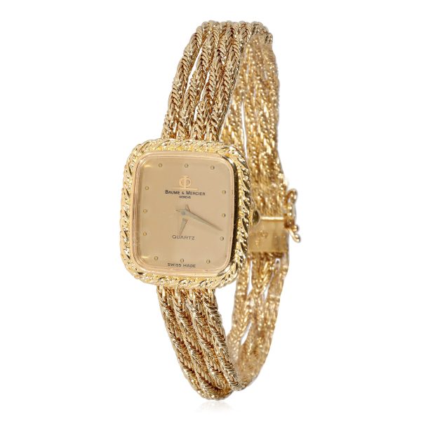 Baume Mercier Dress 184249 Womens Watch in 18kt Yellow Gold Baume Mercier Dress 184249 Womens Watch in 18kt Yellow Gold