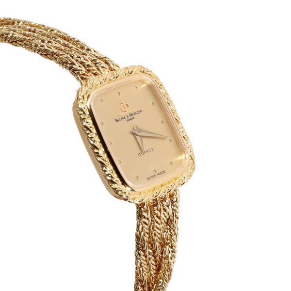 118790 rv 6c77ea9e f1b1 4c45 a91d 06f8e1f2d7ac Baume Mercier Dress 184249 Womens Watch in 18kt Yellow Gold