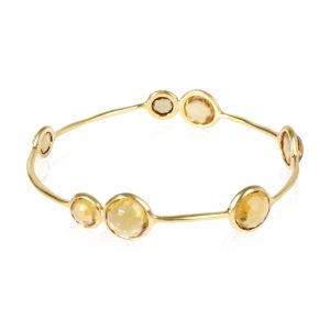 Ippolita Lollipop Citrine Bracelet in 18k Yellow Gold Celine Nano Belt Bag Light Taupe