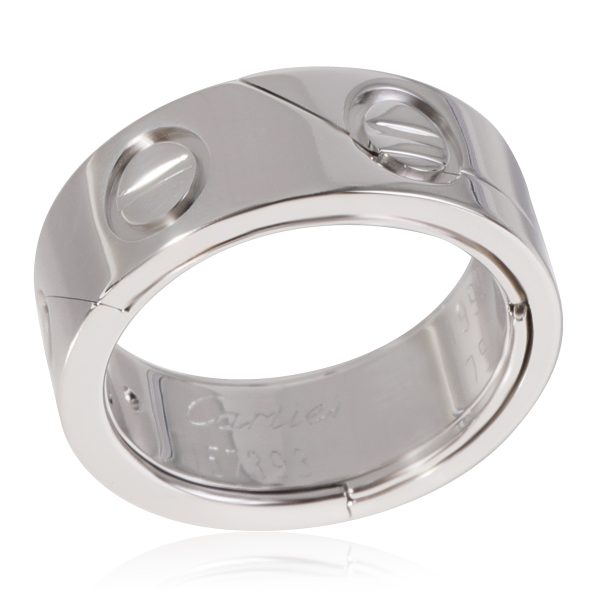 118865 pv Cartier Love Astro Ring in 18k White Gold