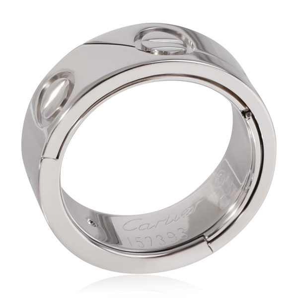 118865 sv Cartier Love Astro Ring in 18k White Gold