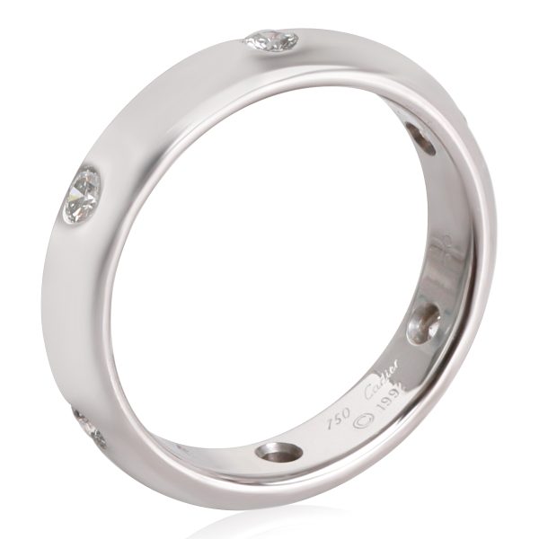 Band White Gold Cartier Stella Diamond Band in 18k White Gold 025 CTW