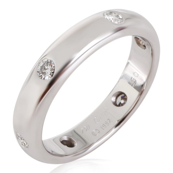 Cartier Cartier Stella Diamond Band in 18k White Gold 025 CTW