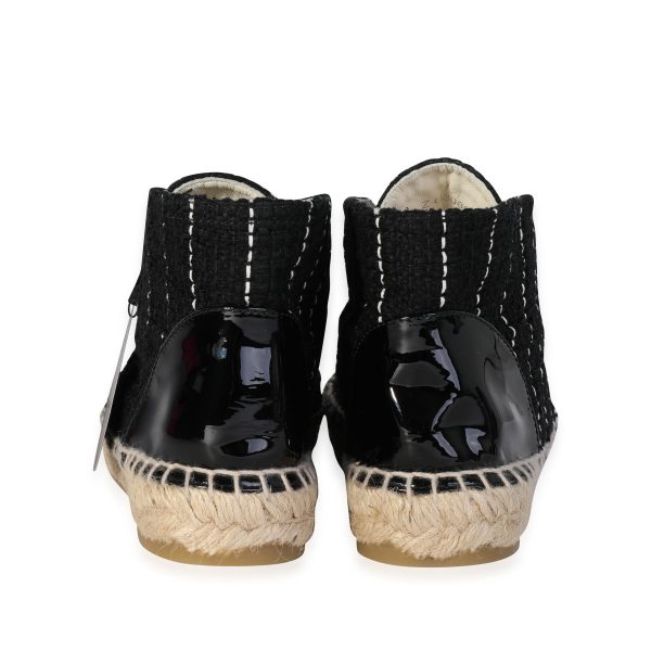 118997 bv ff2691c7 7e24 4a1e ba34 23dbc167443b Chanel Chanel Espadrilles Black Tweed 38 EUR