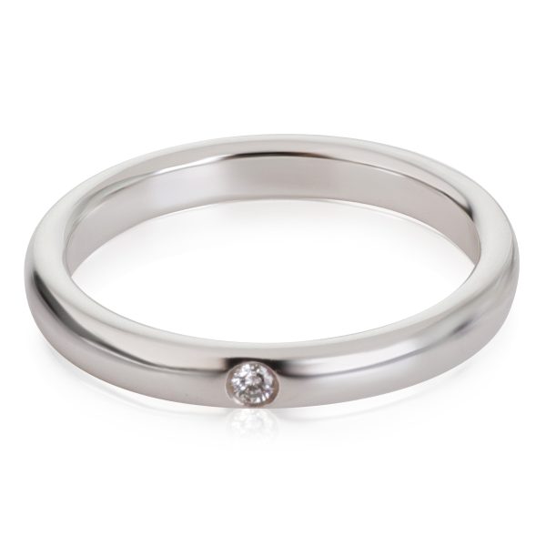 Tiffany Co Tiffany Co Elsa Peretti Diamond Band in Sterling Silver 002 CTW