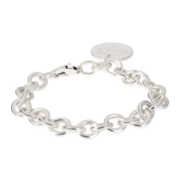 119057 sv Tiffany Co Return to Tiffany Bracelet in Sterling Silver