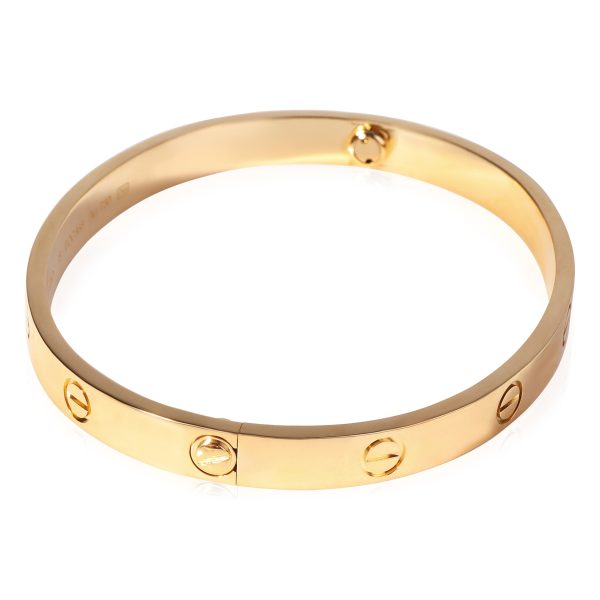 119150 sv b1ee88d6 c3c7 4cf0 a1f8 21b37175c661 Cartier Love Bracelet in 18k Yellow Gold