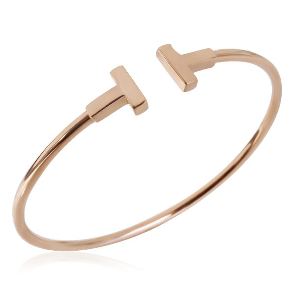 119158 pv Tiffany CoT Wire Bracelet in 18K Rose Gold Size Medium