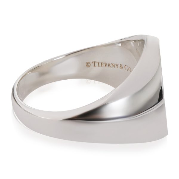 119173 pv Tiffany Co Top Pinky Ring in Sterling Silver