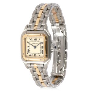 Cartier Panthere W25029B6 Womens Watch in Stainless SteelYellow Gold Cart