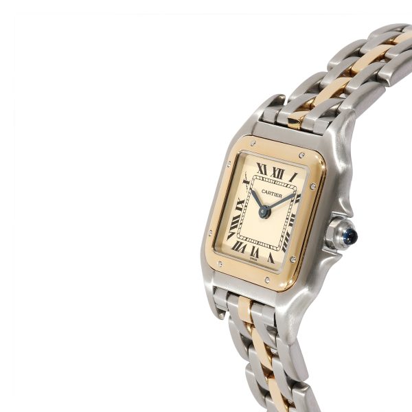 119220 lv 1e2395be b1fc 47fb 8a0e 4ad6da0aa464 Cartier Panthere W25029B6 Womens Watch in Stainless SteelYellow Gold