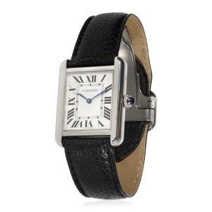 Cartier Tank Solo W5200005 Womens Watch in Stainless Steel Cart