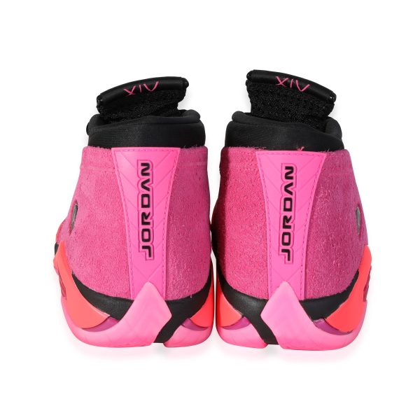 119231 bv Air Jordan Wmns Air Jordan 14 Retro Low Shocking Pink 6 US