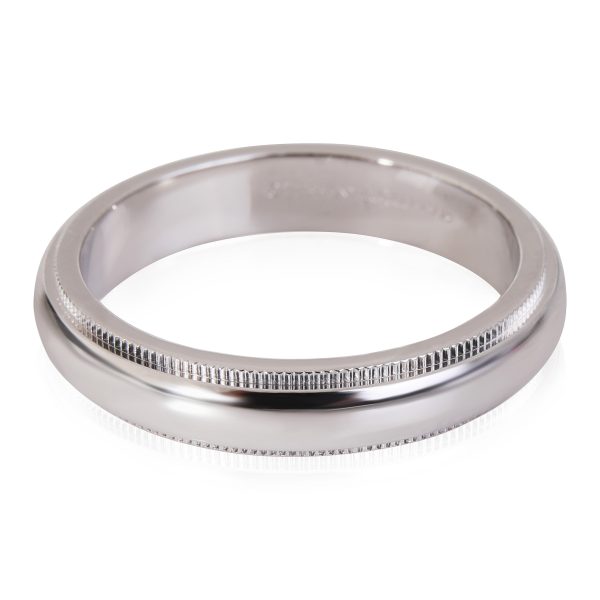 Tiffany Co Tiffany Co Together Classic Milgrain Wedding Band in Platinum