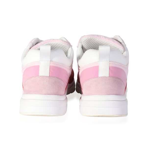 119289 bv Chanel Wmns Suede Calfskin Sneaker Pale Pink 75 US