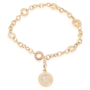 Bvlgari Bvlgari Diamond Link Bracelet in 18k Yellow Gold 019 CTW Cart