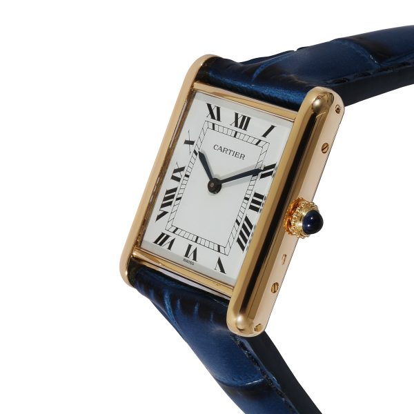 119352 lv 1ce7f5bb 3fea 4d7b 879b 632ef4fcdf59 Cartier Tank 78086 Unisex Watch in 18kt Yellow Gold