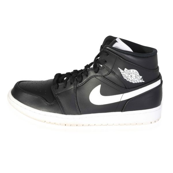 Air Jordan Air Jordan 1 Retro Mid Black White 95 US Air Jordan Air Jordan 1 Retro Mid Black White 95 US