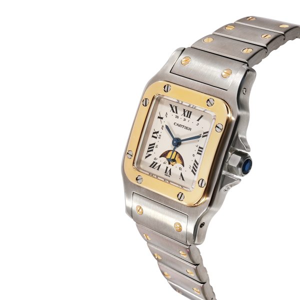 119477 lv 8ac8044d 572a 4496 97f0 c972528f084a Cartier Santos Galbee 119902 Womens Watch in Stainless SteelYellow Gold