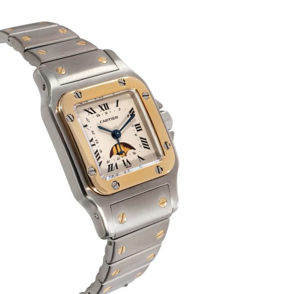 119477 rv 556ef478 8c2e 4610 a166 92be3b1e5099 Cartier Santos Galbee 119902 Womens Watch in Stainless SteelYellow Gold