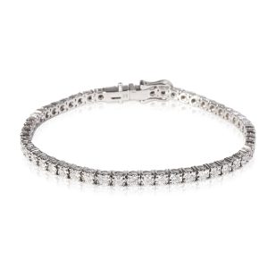 Diamond Tennis Bracelet in 14K White Gold 160 ctw BURBERRY 2way Natural A4 Commuting Outing Canvas Shoulder Bag Natural Brown