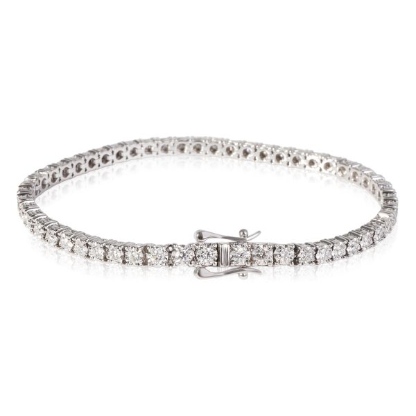 119515 sv 8a36245f b52c 45a9 88e4 262870b6d634 Diamond Tennis Bracelet in 14K White Gold 160 ctw