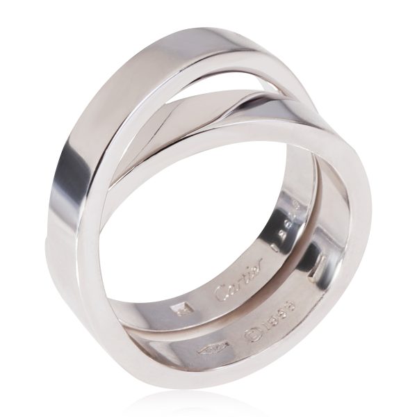 119560 pv Cartier Paris Nouvelle Vague Ring in 18k White Gold