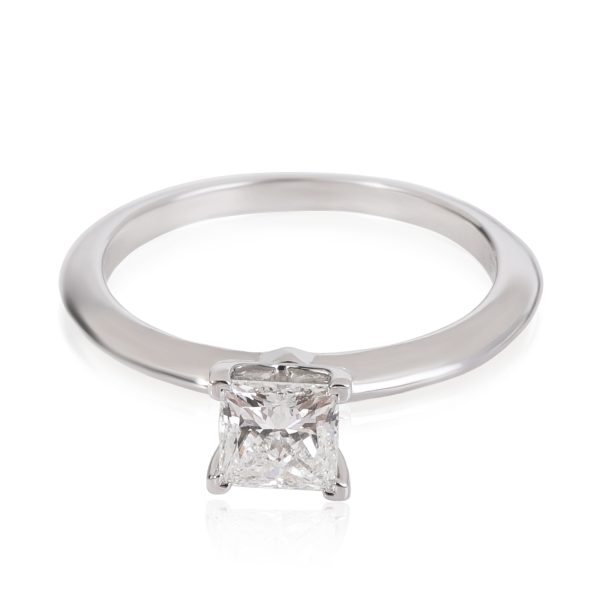 Rings Tiffany Co Diamond Engagement Ring in Platinum H VS1 070 CTW