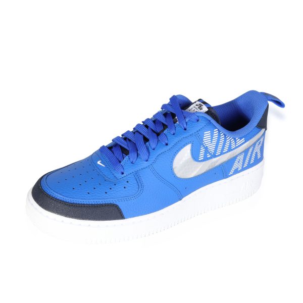 119927 sv Nike Air Force 1 Low Under Construction Racer Blue 11 US