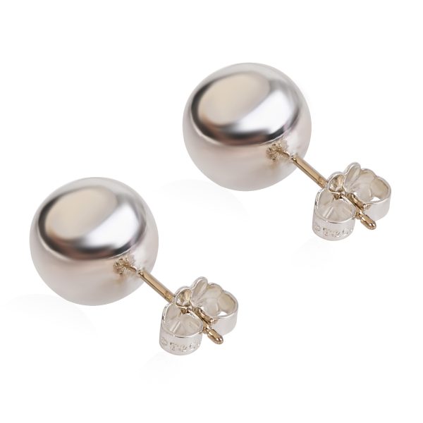 120015 pv Tiffany Co HardWear Ball Stud Earrings in Sterling Silver