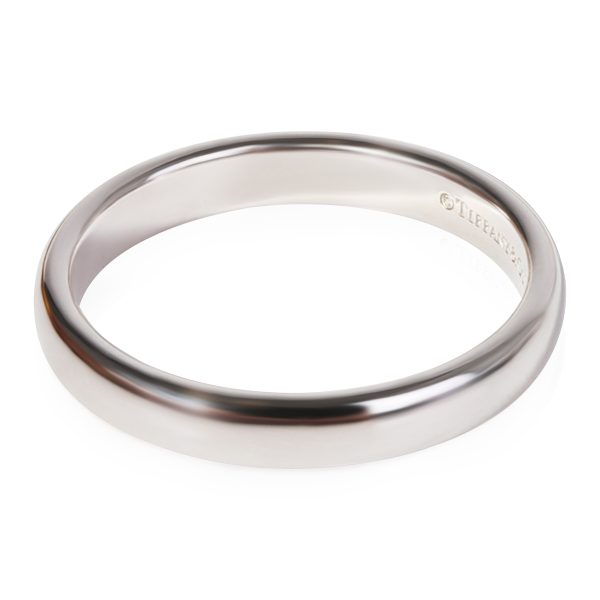 Platinum Wedding Band Tiffany Co Classic Wedding Band in Platinum