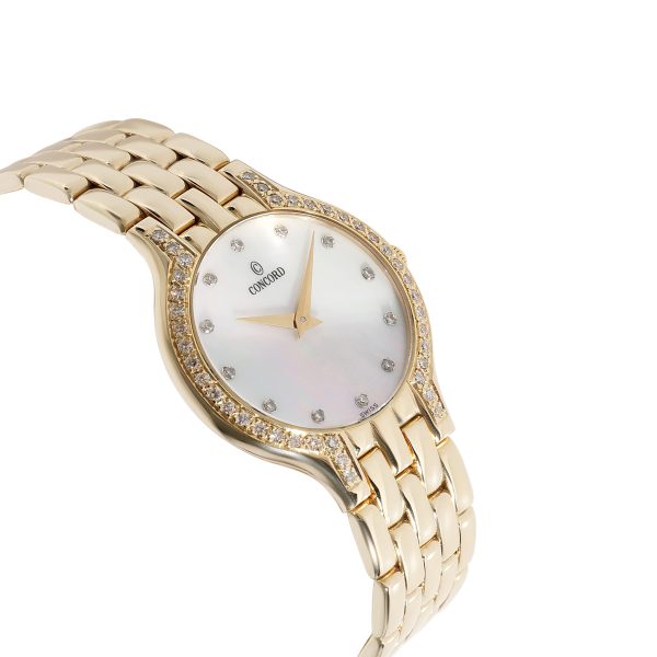 120166 rv Concord Les Palais 29 62 266 Womens Watch in Yellow Gold