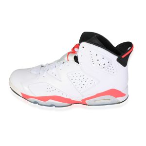 Air Jordan Air Jordan 6 Retro White Infrared 2014 14 US 3 Chain 16 Station Mixed Fancy Cut Diamond Necklace in 18k White Gold 15 CTW