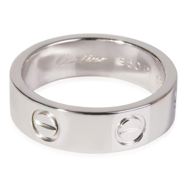 Rings Cartier Love Ring in Platinum