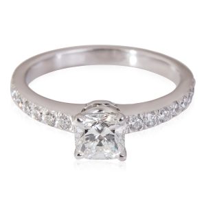 Tiffany Co Novo Diamond Engagement Ring in Platinum E VVS1 060 CT Louis Vuitton Epi Noe Shoulder Bag Kenya Brown