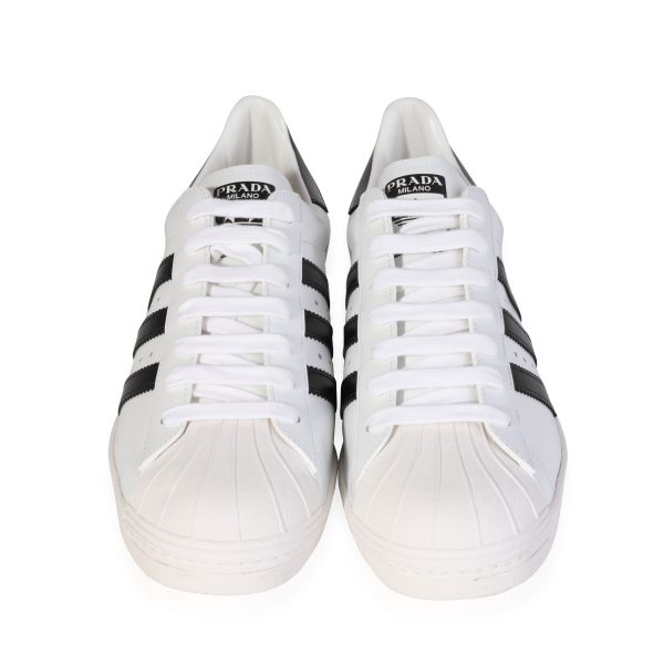 120320 pv Adidas Prada x Superstar White Black 95 US