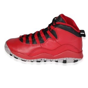 Air Jordan Air Jordan 10 Retro BG Bulls Over Broadway 5 US LOEWE Soft Grain Calf TrifWallet