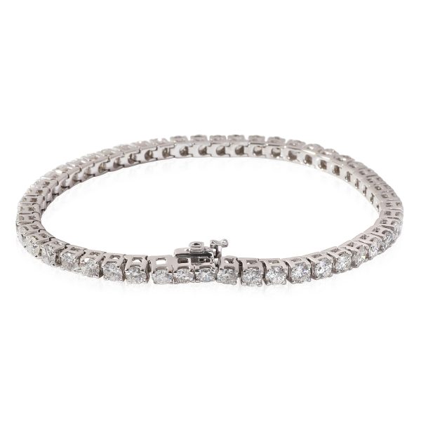 120569 sv 762868ae 08a0 489b 92c2 4beb71428512 Diamond Tennis Bracelet in 18k White Gold 725 CTW