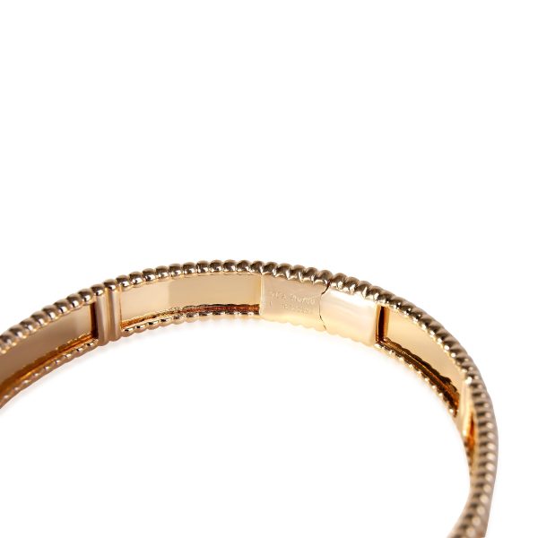 120579 av ac0785a0 d5a8 40c9 8546 0dade3963332 Van Cleef Arpels Signature Perlee Bracelet in 18k Yellow Gold Large Model